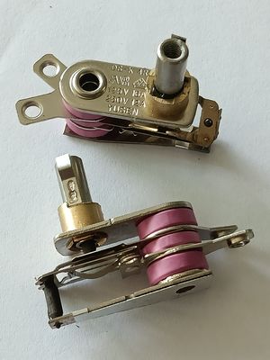 Termostato regolabile in ferro bimetallico per uso domestico con ciclo di prova di resistenza 100