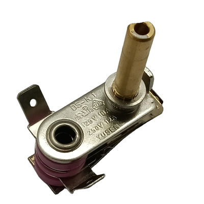 VDE 250V / 12A corrente e tolleranza 5C% ricambi per macchine da cucire parti di ferro 2128 termostato