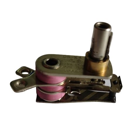 Interruttore di temperatura termostatico bimetallico da 250 V a 12 A con tolleranza del 5% e gamma 50-250 C